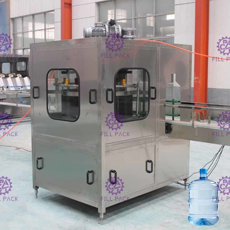 3 / Wasser der Flaschen-5 Gallone/20L, das füllende mit einer Kappe bedeckende Ausrüstung/Anlage/Maschine/System/Linie ausspült
