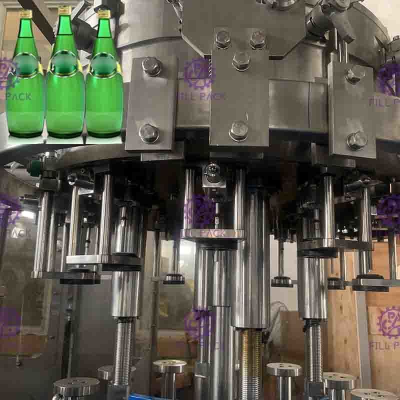 40 Kopf-Flaschen-Füllmaschine für Glasflaschen-Unterdruck