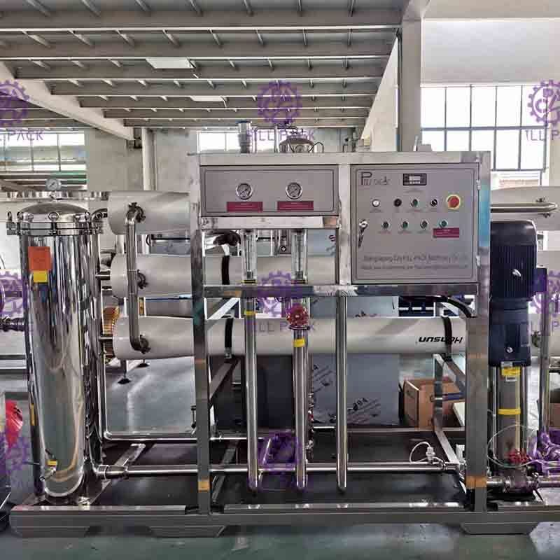 UVsterilisator-Mineralfiltrations-Kläranlage mit Edelstahl-Wasserbehältern