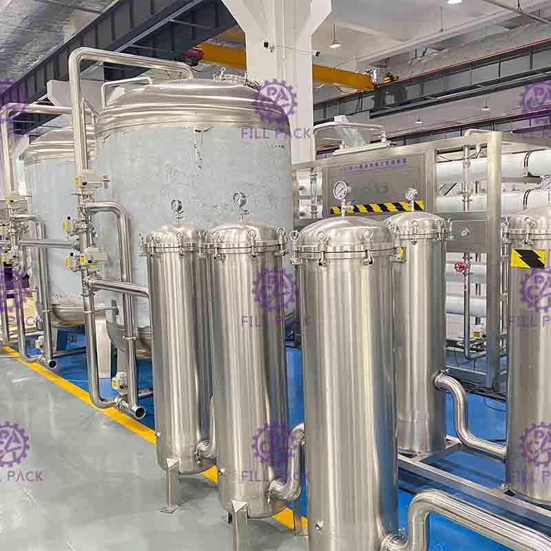 Trinkende Kläranlage-Umkehr-Osmose-Membran-Wasser-Filter-Maschine