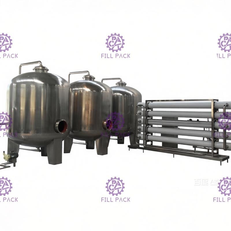 Automatische RO-Mineralkläranlage mit Aktivkohle-Filter