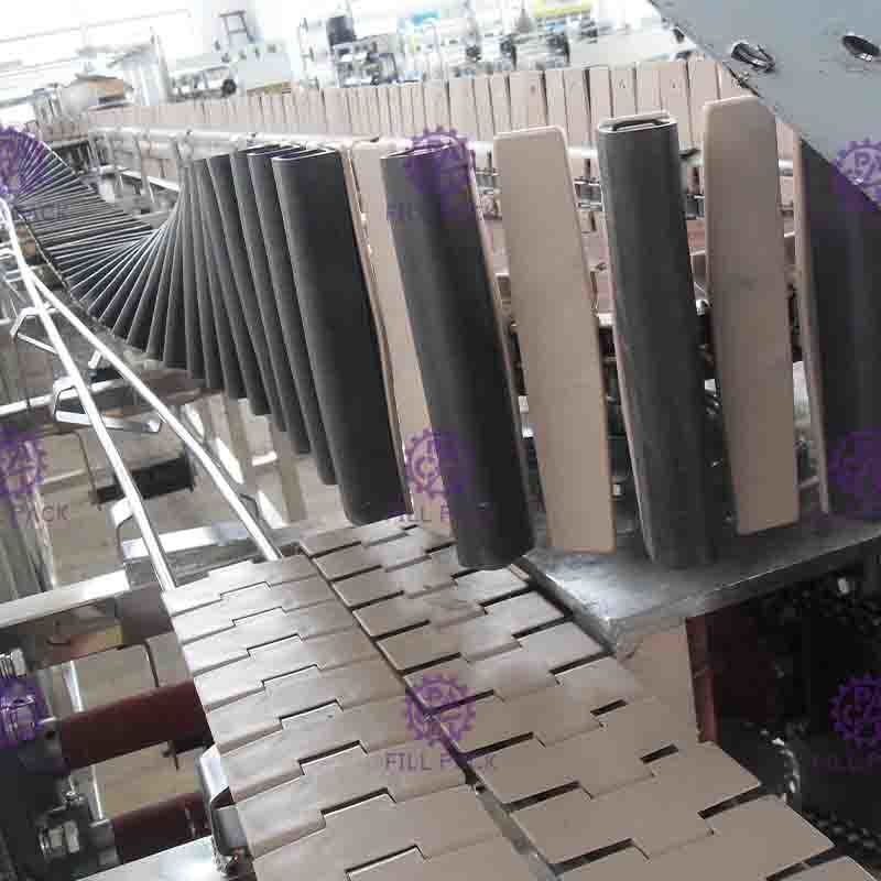 Rückplastikflaschen-Sterilisator-System 8000BPH für gewürzte Saft-Fertigungsstraße