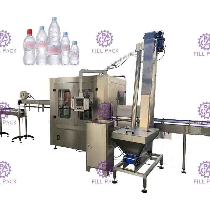 Sterile hohe Plastikflasche Monoblock aseptisches 0.5MPA der Sicherheits-Wasser-Füllmaschine-0.5L
