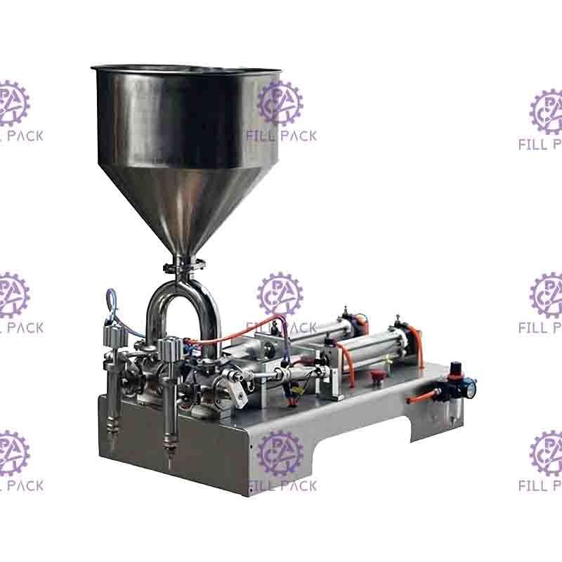 halb pneumatische flüssige Selbstfüllmaschine der Pasten-1000ml