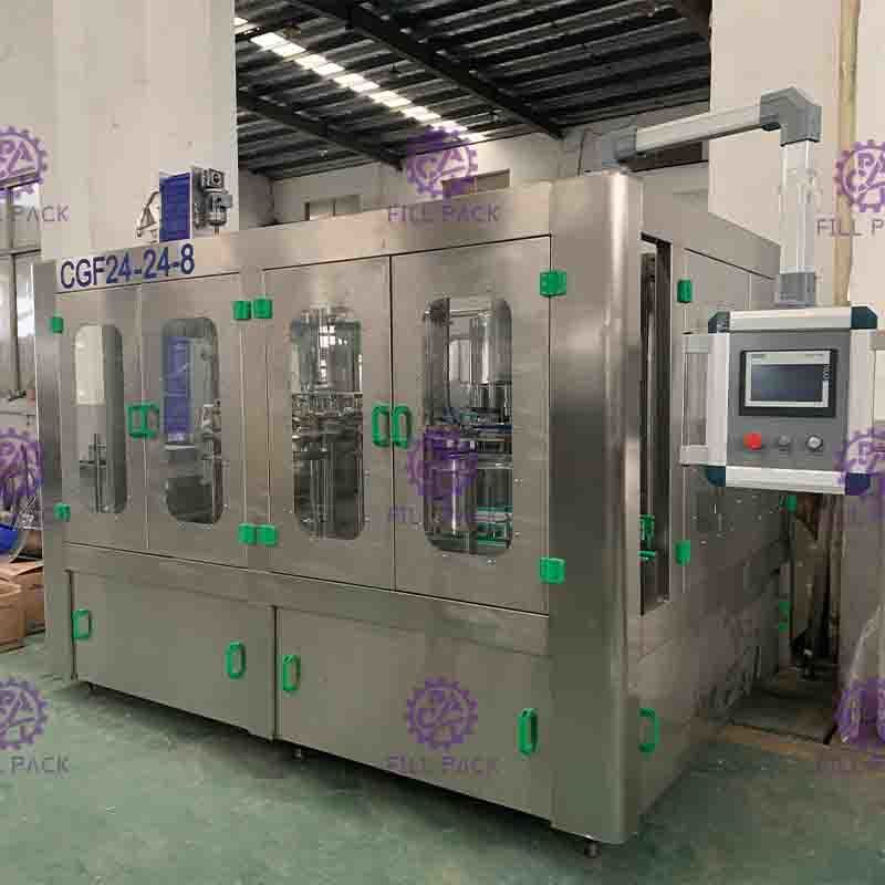 HAUSTIER 500ml/1L/2L Trinkwasser 3 in in in 1 füllender Ausrüstung/Anlage/Maschine/System/Linie Monoblock
