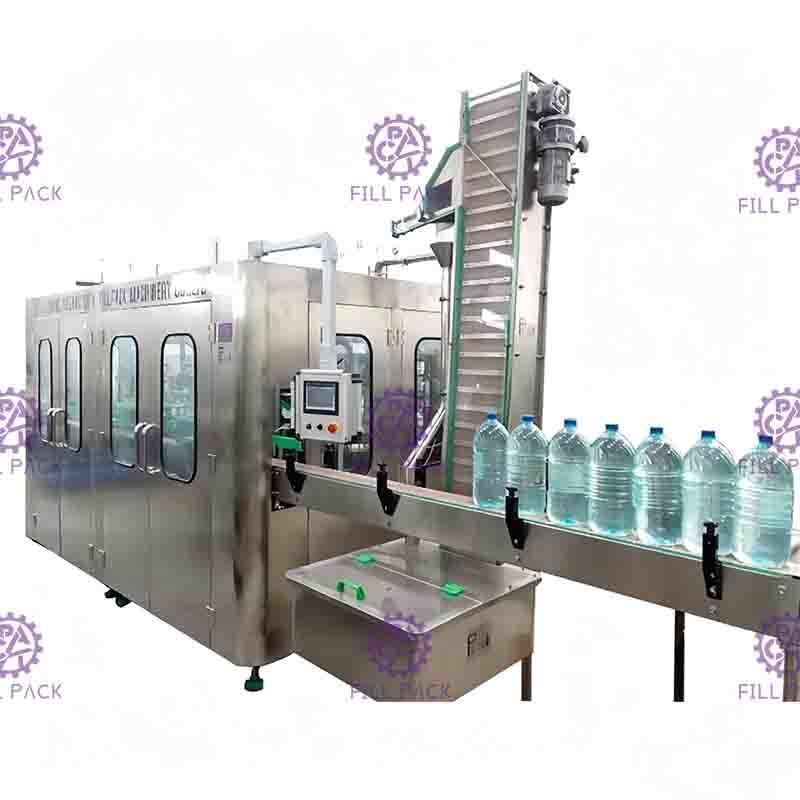 3L / Plastikwasser-Füllmaschine-Mineral 3 der flaschen-5L/10L in 1 1500BPH