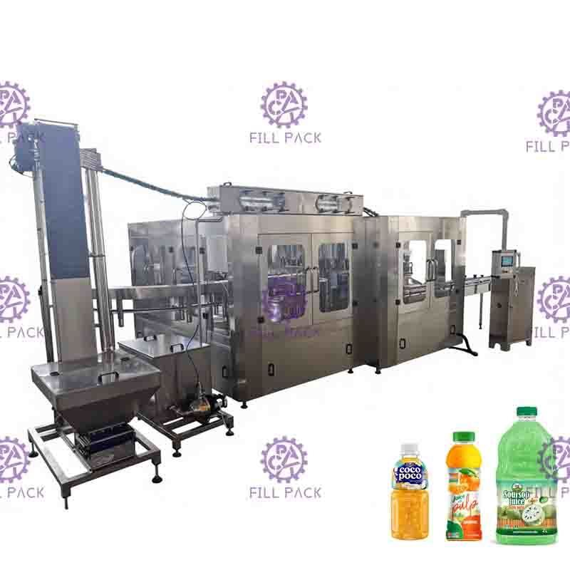 3 in 1 für HAUSTIER/Glasflaschen-automatisches Getränk Juice Hot Filling Machine