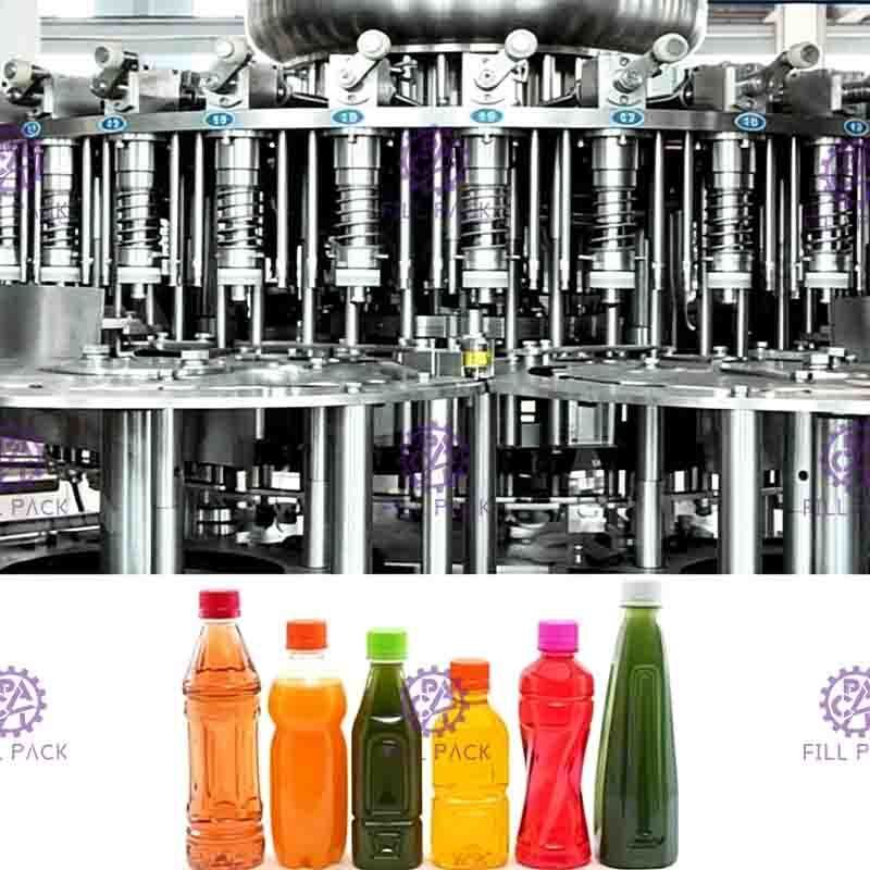 Glas-Flaschen-Frucht Juice Packing Machine 4000BPH SUS304 2L mit Homogenisierer